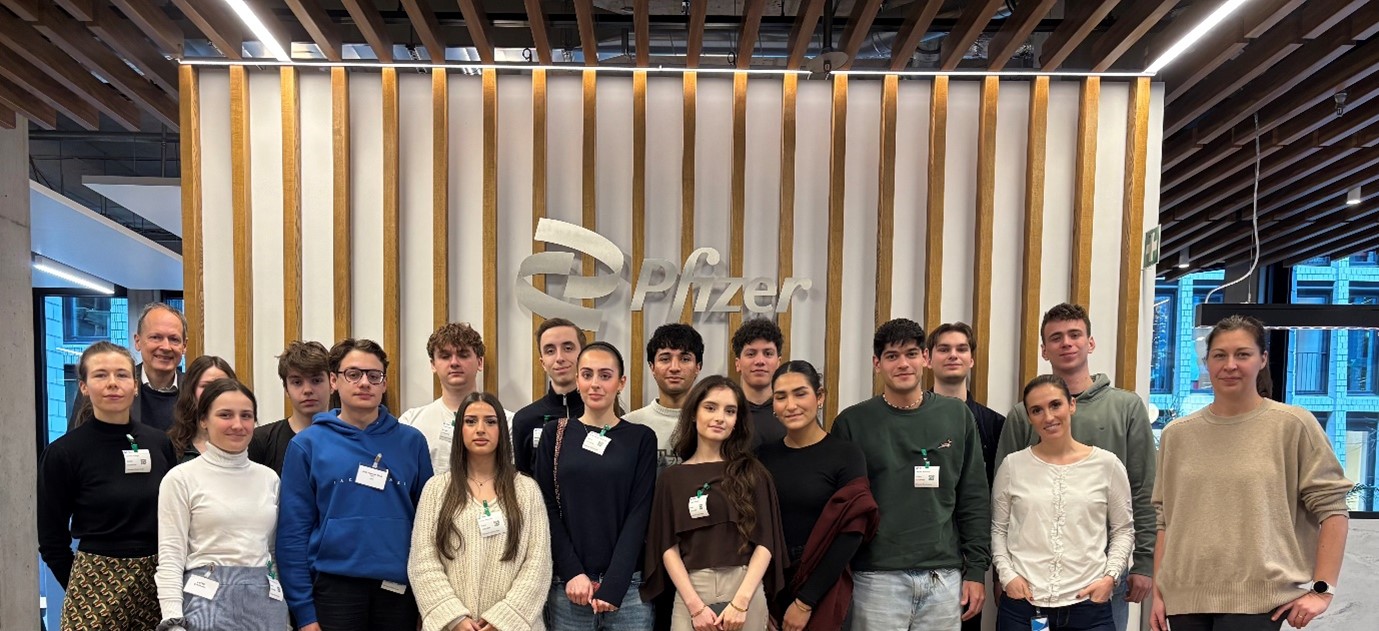 TU Berlin zu Besuch bei Pfizer