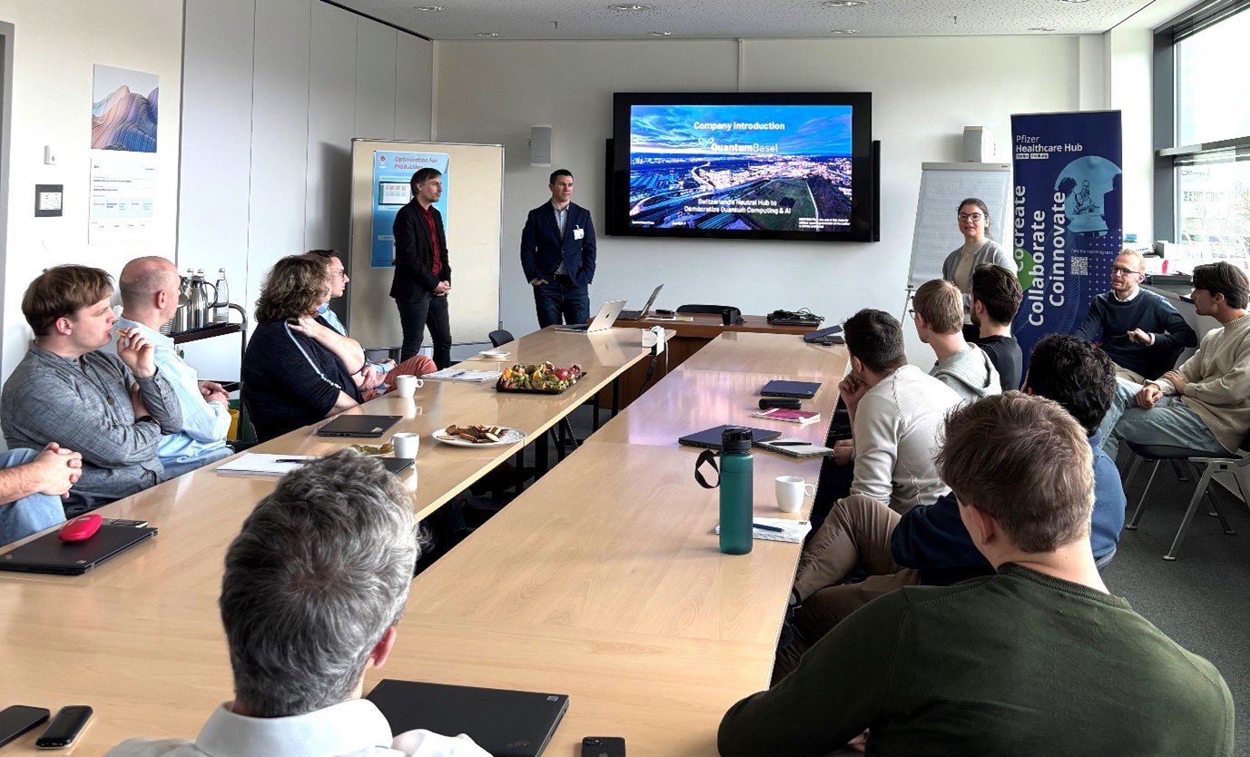 Die InnoSession mit QuantumBasel und D-Wave, Startschuss eines Projekts zur Prozessoptimierung mithilfe der Quantenannealing-Technologie