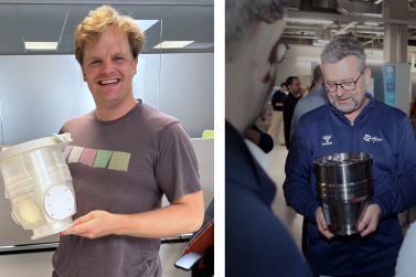 From 3D prototype to metal component: an innovation project automates material supply at the PCMM system